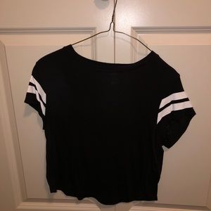 black t shirt